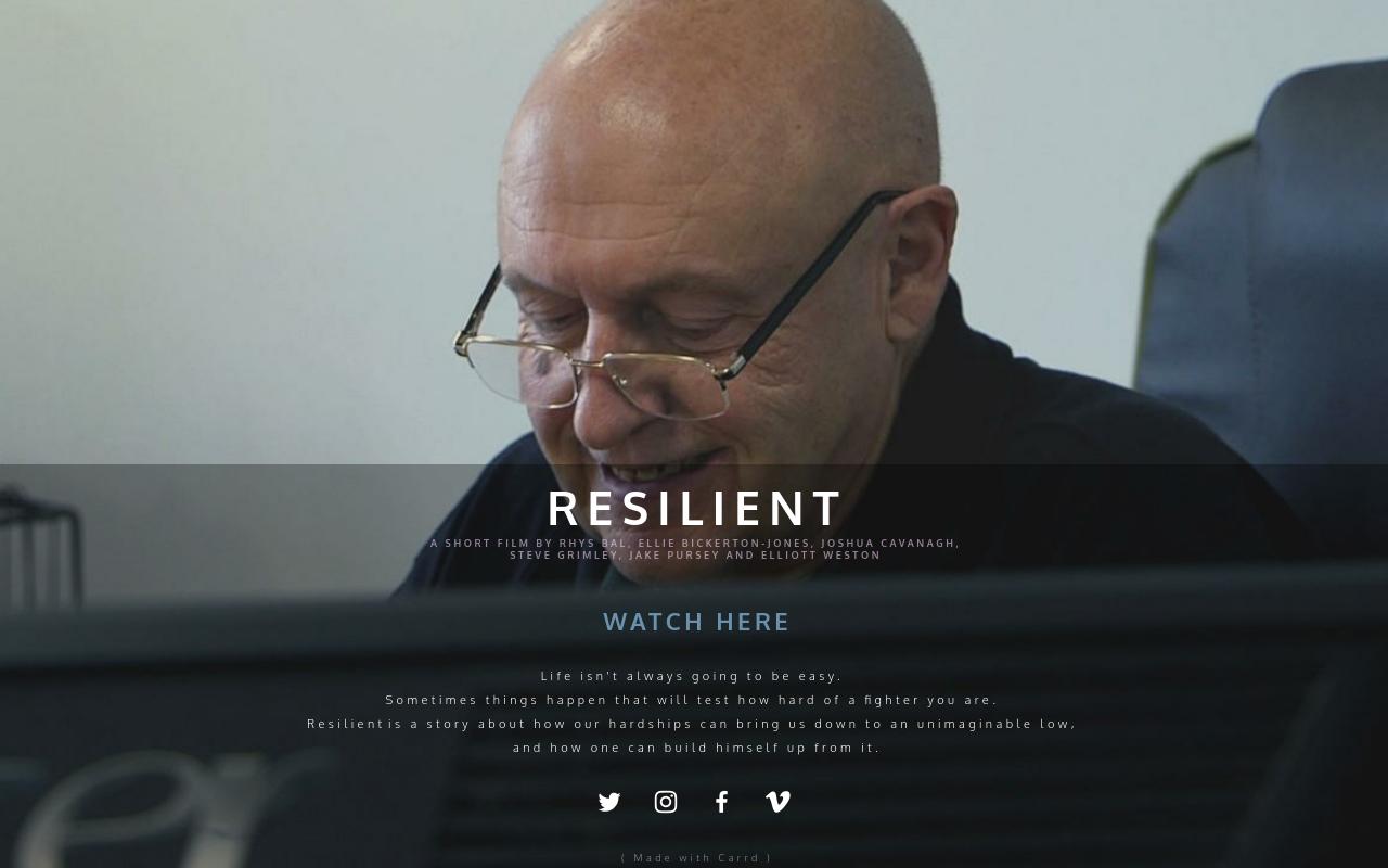 Carrd profile picture for @resilient